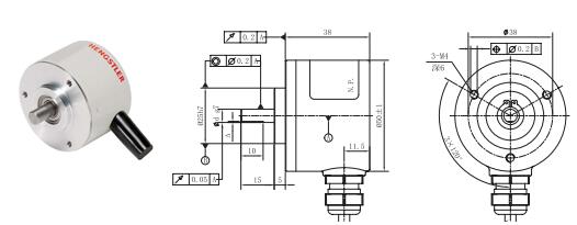 RI50系列实心轴编码器